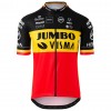 Tenue Cycliste et Cuissard à Bretelles 2020 Team Jumbo-Visma Championnats de Belgique N001